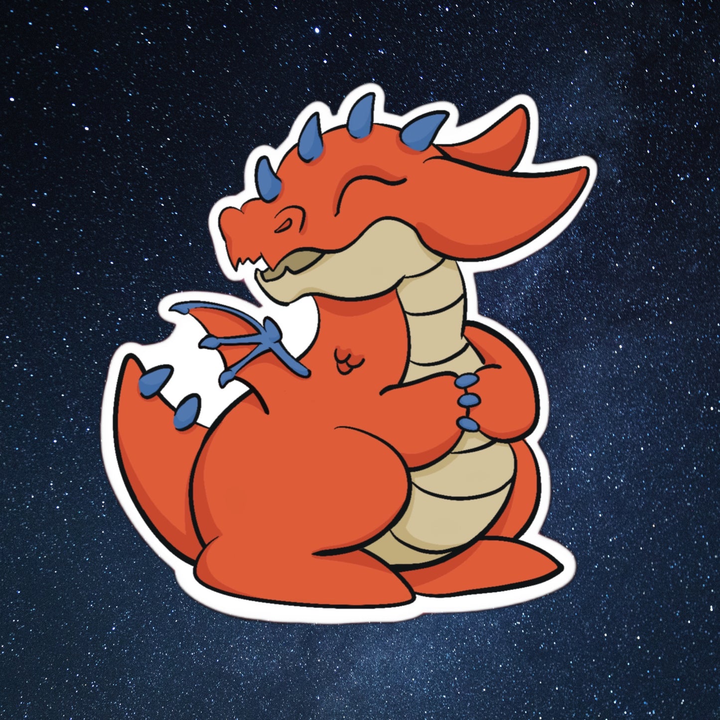 Happy Dragon Sticker