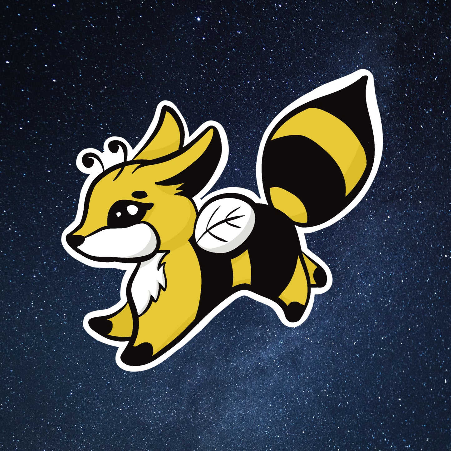 Dog Bee Sticker