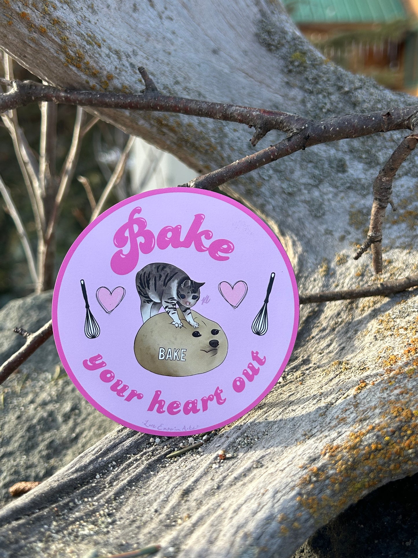 Bake your heart out Magnet